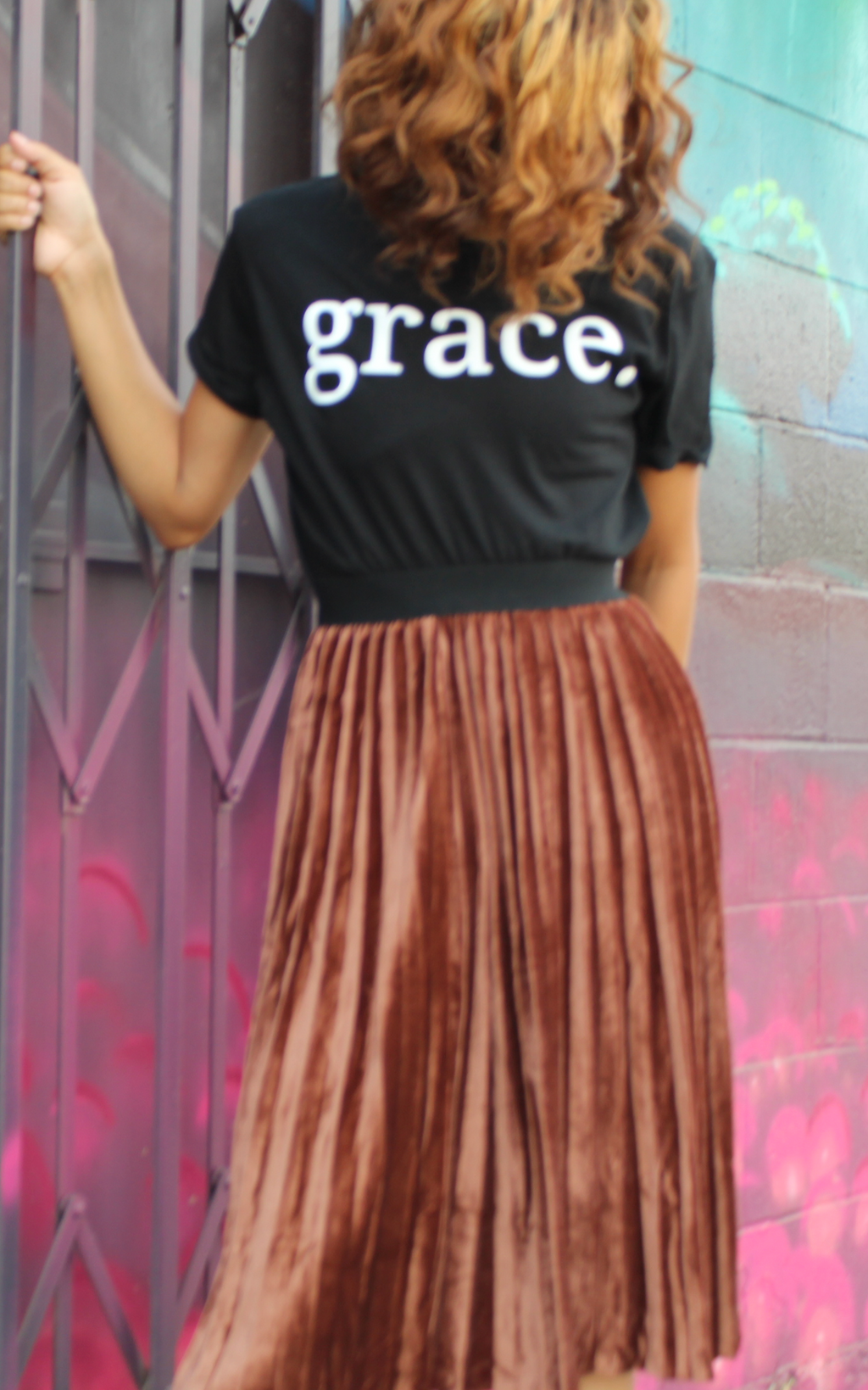 Rust Brown skirt