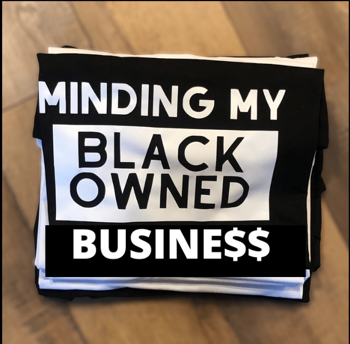 BLACK OWNED BUSINESS T-SHIRT